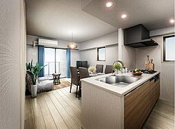 LUXENA船堀 13階2LDKのリビング/ダイニング