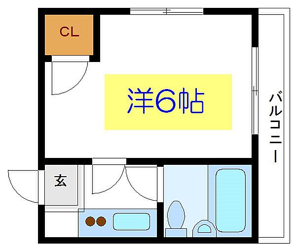 文花FRビル 402｜東京都墨田区文花１丁目(賃貸マンション1R・4階・17.00㎡)の写真 その2