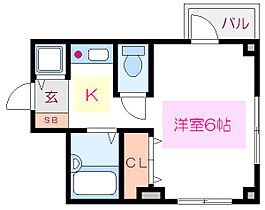 東京都江東区平野１丁目（賃貸マンション1R・3階・20.25㎡） その2