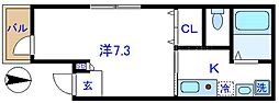 プラート梅島 1階/-