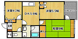 第二宝マンション 4階/-