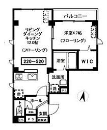 東京メトロ日比谷線 北千住駅 徒歩8分 4階/-