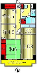 間取図画像 3LDK