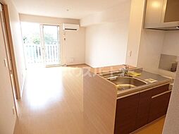 キャトルセゾンＧ 203 2階2LDKのリビング/ダイニング