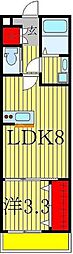 ルミエール 1LDKの間取図画像