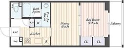 アートレジデンスイン柏の葉 1LDKの間取図画像
