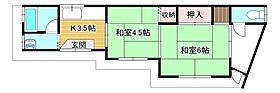 兵庫県川西市下加茂貸家  ｜ 兵庫県川西市下加茂1丁目（賃貸一戸建2K・1階・24.29㎡） その2