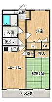 ハイタウン御殿山西  ｜ 兵庫県宝塚市御殿山2丁目（賃貸マンション2LDK・2階・52.00㎡） その2