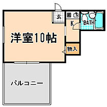 グランディア　ミ・アモーレ宝塚南口  ｜ 兵庫県宝塚市湯本町（賃貸マンション1K・2階・25.50㎡） その2