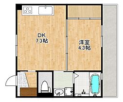 エンベロップ宝塚  ｜ 兵庫県宝塚市中筋2丁目（賃貸マンション1DK・3階・29.44㎡） その2