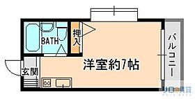 ジャルダン宝塚弐番館  ｜ 兵庫県宝塚市宮の町（賃貸マンション1R・3階・20.00㎡） その2