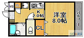 エディフィシオエスペランサ  ｜ 兵庫県宝塚市泉町（賃貸マンション1K・2階・24.00㎡） その2