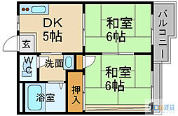 間取図画像 2DK