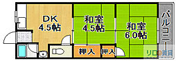 間取図画像 2DK