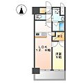 エスレジデンス亀島駅前ブレイズ(S-RESIDENCE亀島駅前blaze)3階13.6万円