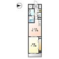 BPRレジデンス金山6階9.9万円