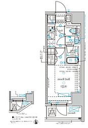 diPS亀有駅前 1Kの間取図画像