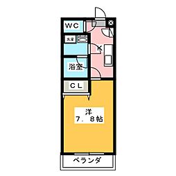 MT5 1Kの間取図画像