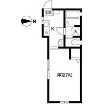 埼玉県越谷市越ヶ谷本町（賃貸アパート1K・1階・24.00㎡） その2