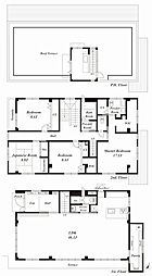 中井2丁目戸建 4LDKの間取り