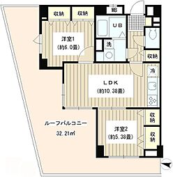 COLORSGARDEN 2LDKの間取図画像