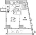 パークハビオ渋谷本町レジデンス7階22.0万円