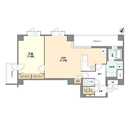 ステラメゾン碑文谷 1LDKの間取図画像