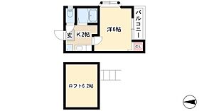 レトワール  ｜ 愛知県名古屋市中村区野田町字経田50-2（賃貸アパート1K・2階・18.24㎡） その2