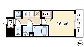 プレサンス名古屋STATIONフレア  ｜ 愛知県名古屋市中村区亀島2丁目5-21（賃貸マンション1K・7階・22.17㎡） その2