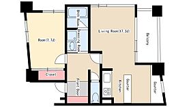 アークポイント  ｜ 愛知県名古屋市中村区竹橋町11-15（賃貸マンション1LDK・2階・52.00㎡） その2