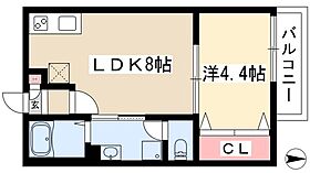 アーバンリゾート京田町  ｜ 愛知県名古屋市中村区京田町2丁目30-2（賃貸アパート1LDK・2階・31.40㎡） その2