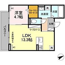 コンフォール白菊  ｜ 愛知県名古屋市西区枇杷島3丁目(地番)（賃貸アパート1LDK・3階・43.85㎡） その2