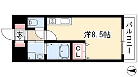 ラ・ヴィ・アン・ローズ  ｜ 愛知県名古屋市西区新道2丁目1-6（賃貸マンション1R・8階・23.17㎡） その2