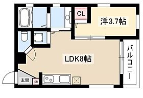 シーズンコート中村公園  ｜ 愛知県名古屋市中村区上石川町4丁目25（賃貸アパート1LDK・2階・26.49㎡） その2