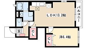 絆（KIZUNA）  ｜ 愛知県名古屋市中川区吉津3丁目1504-1（賃貸アパート1LDK・1階・46.71㎡） その2