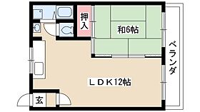 メゾンS　II  ｜ 愛知県名古屋市中川区万場2丁目1030（賃貸マンション1LDK・4階・35.00㎡） その2