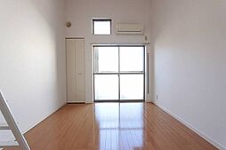 コーポLSR 2階1Kのリビング/ダイニング