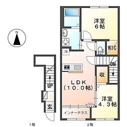 グランディール大治 2階