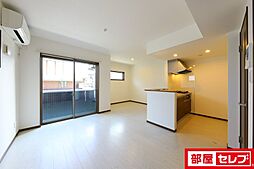 GCDヴィラ荒子 2階1LDKのリビング/ダイニング