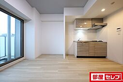 パルティール金山 3階ワンルームのリビング/ダイニング