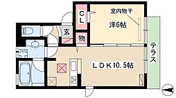 ラフィーネ 1階