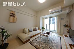 リシュドール名駅南 14階1Kのリビング/ダイニング