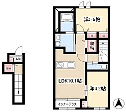 グリーンガーデン 2階