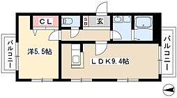 第3奥村マンション 6階/-