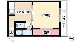 リバーサイドみわ 2階/-