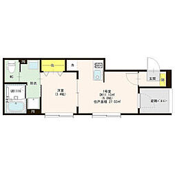 プルミエール白子町 3階/-