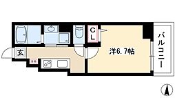 アスピラシオン尾頭橋 2階/-