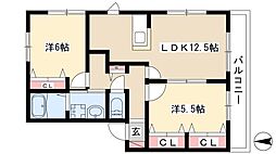 グラシア A 1階/-