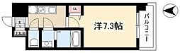 S-FORT大須観音 1Kの間取図画像