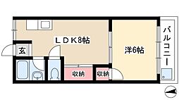 大野マンション 3階/-